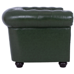 ΠΟΛΥΘΡΟΝΑ T.CHESTERFIELD HM3011.08 ΤΕΧΝΟΔΕΡΜΑ ΚΥΠΑΡΙΣΣΙ 106x87x70 εκ.