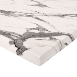 ΕΠΙΦΑΝΕΙΑ ΤΡΑΠΕΖΙΟΥ WERZALIT 60Χ60 MARBLE WHITE-GREY 5657 HM5229.11