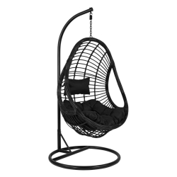 ΚΡΕΜΑΣΤΗ ΠΟΛΥΘΡΟΝΑ ΦΩΛΙΑ CALLIE HM5541.02 ΜΕ ΜΑΥΡΟ WICKER και ΜΑΞΙΛΑΡΙΑ Φ95Χ195Υ εκ.