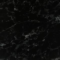 HPL (High Pressure Laminated) Επιφάνεια Τραπεζιού Απόχρωση Black Marble, Εξωτερικού χώρου 60x80cm/12mm