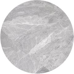 Sintered Stone Επιφάνεια Τραπεζιού, Απόχρωση Grey Marble (MDF για στήριξη βάσης) Φ60cm/11mm
