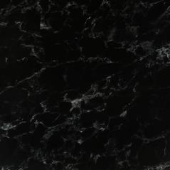 HPL (High Pressure Laminated) Επιφάνεια Τραπεζιού Απόχρωση Black Marble, Εξωτερικού χώρου 80x80cm/12mm