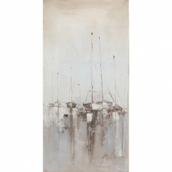  Πίνακας ArteLibre Ιστιοφόρα Καμβάς 60x120cm