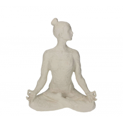 Διακοσμητική φιγούρα Yoga (σχ.Β) 23,5cm Μ:17.8cm Π:11cm Υ:23.5cm