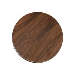 CONTRACT SLIQ ΕΠΙΦΑΝΕΙΑ ΤΡΑΠΕΖΙΟΥ WALNUT Φ 60cm