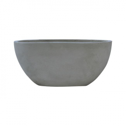 FLOWER POT-4 Cement Grey 56x27x26cm