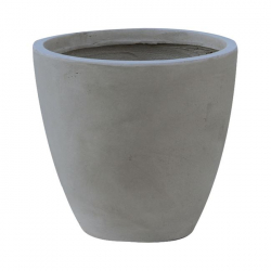 FLOWER POT-3 Γκρι Τσιμέντου Cement Φ53x47cm