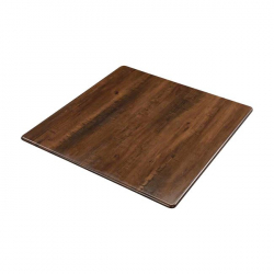 Contract Sliq Επιφάνεια Τραπεζιού, Werzalit Απόχρωση Walnut 70x120cm/16mm