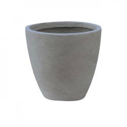 FLOWER POT-3 Cement Grey Φ44x37cm