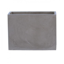 FLOWER POT-2 Cement Grey 70x40x50cm