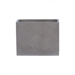 FLOWER POT-2 Cement Grey 50x20x40cm