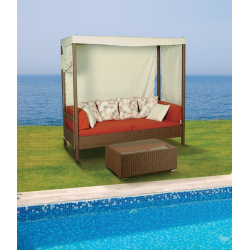 Καθιστικό Σέτ Rattan 2 Τεμαχίων  210 x 100 x 210(h)cm