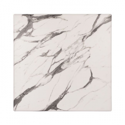 ΕΠΙΦΑΝΕΙΑ ΤΡΑΠΕΖΙΟΥ WERZALIT 70Χ70Χ3.5εκ. MARBLE WHITE-GREY 5657 HM5230.11