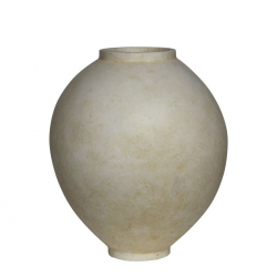 VASE-1 Βάζο Cement, Απόχρωση Beige Φ55x55cm Φ55x55cm