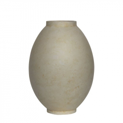 VASE-2 Βάζο Cement, Απόχρωση Beige Φ40x55cm Φ40x55cm