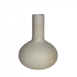 VASE-3 Βάζο Cement, Απόχρωση Beige Φ40x55cm Φ40x55cm