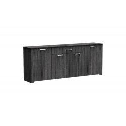 Μπουφές Kinley pakoworld grey-wenge 210x40x82εκ