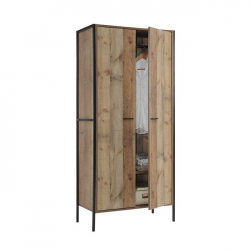 PALLET-W ΝΤΟΥΛΑΠΑ ANTIQUE OAK 84x52x180cm