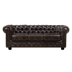 CHESTERFIELD-689 Τ.3ΘΕΣ.ΔΕΡΜΑ ΚΑΦΕ 201X92X72