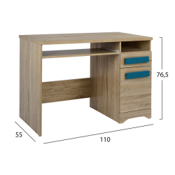 HM333+HM336.01 PLAYROOM ΓΡΑΦΕΙΟ SONAMA-ΣΙΕΛ 110X55X76.5εκ