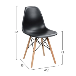 HM10340 ΣΕΤ ΤΡΑΠΕΖΑΡΙΑΣ 5ΤΜΧ ΤΡΑΠΕΖΙ 110X70 & 4 ΚΑΡΕΚΛΕΣ TWIST