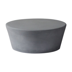 CONCRETE ΤΡΑΠΕΖΑΚΙ ΣΑΛΟΝΙΟΥ CEMENT GREY Φ75 Υ30cm