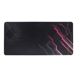 GAMING Mouse Pad 100x50cm Μαύρο/Κόκκινο 100x50cm