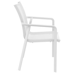 Πολυθρόνα Πολυπροπυλενίου Pacific White/White 57X62X90εκ.